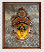 Durga mask in Chhau mask by Dharmendra Sutradhar