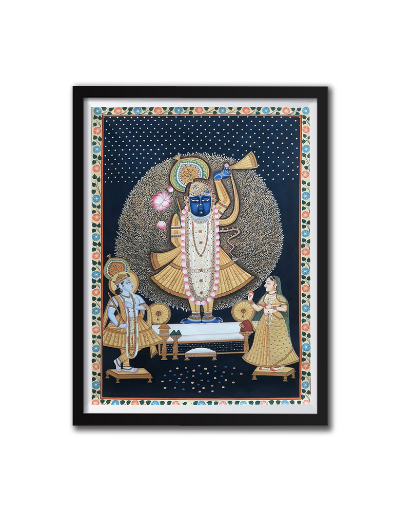 Shrinathji Pichwai by Shehzaad Ali Sherani