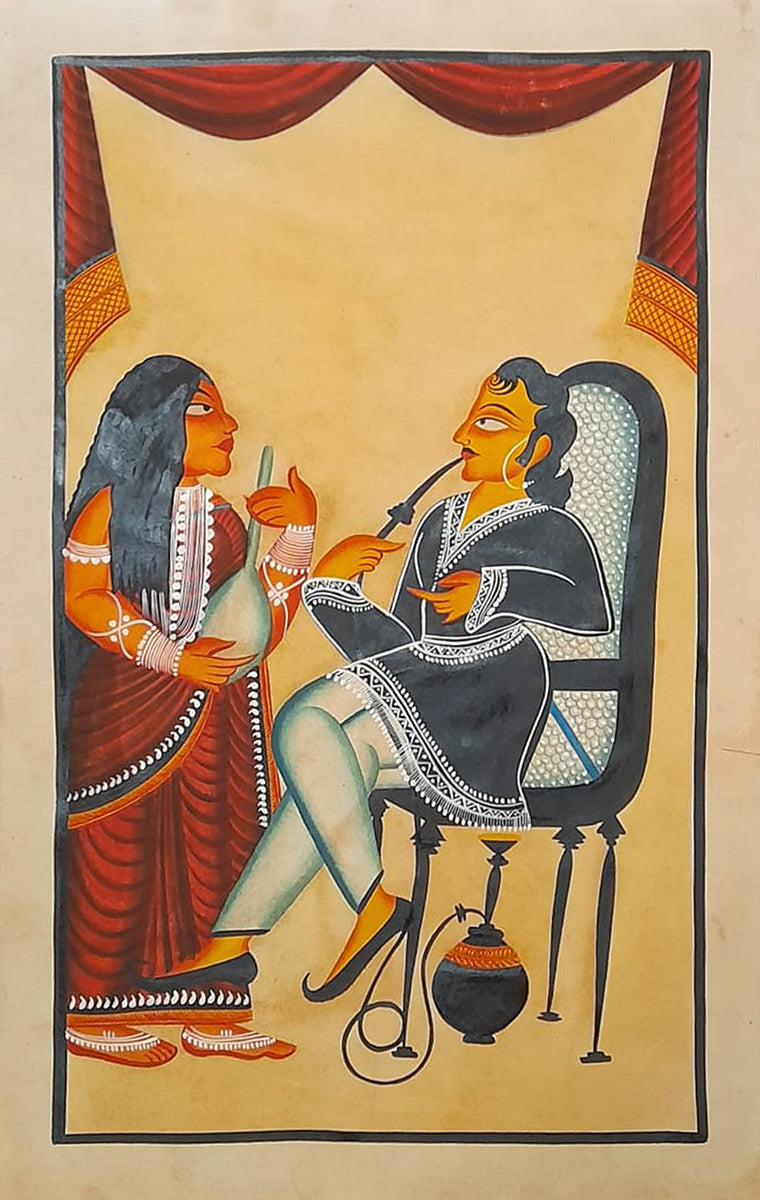  Domestic Beauty in Kalighat by Sonali Chitrakar