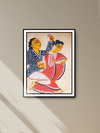 Whispers of Romance: Uttam Chitrakar’s Kalighat Love Tale