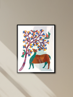 Shop Wild Whispers: Gond art by Kailash Pradhan 