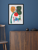 Buy Wildlife Tapestry: Gond Art Musings 