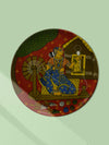 Buy Women Weaving In Cheriyal Wall Plates by Sai Kiran