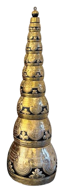 Buy Wood & Brass Suri bowl by Shri Bholanath Karmakar