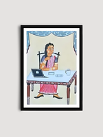 Shop Working Women In Kalighat by Uttam Chitrakar