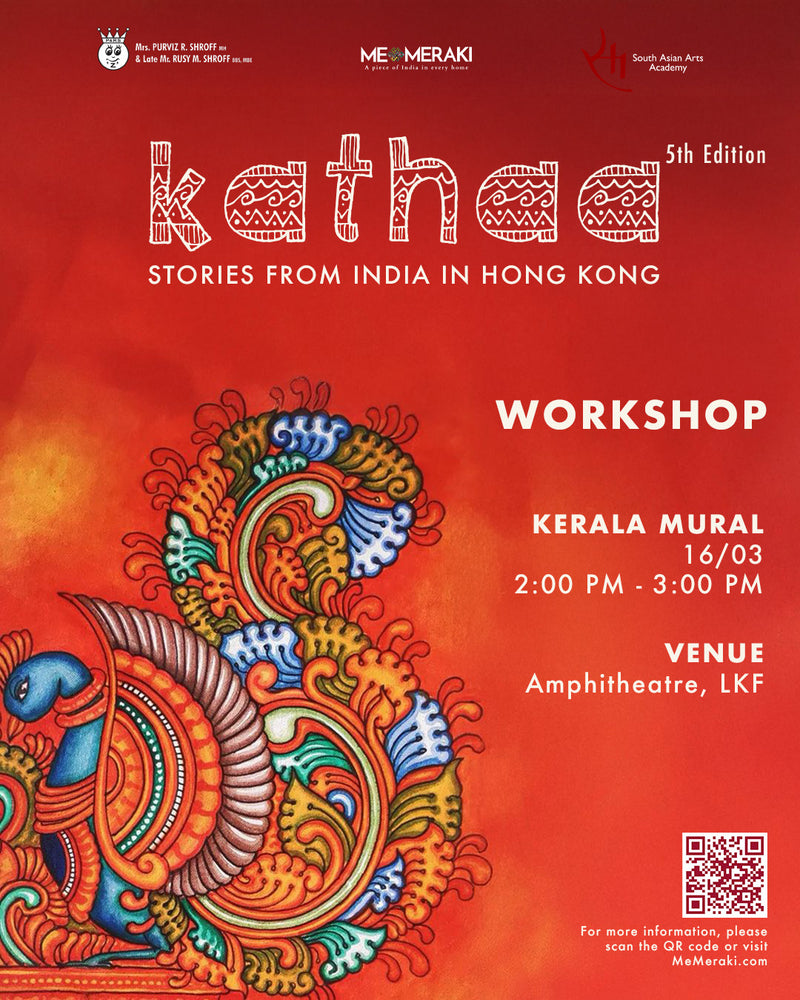 Kathaa Stories from India in Hong Kong, Kerala Mural workshop