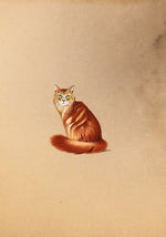 Buy Handmade Cat Miniature style Painting