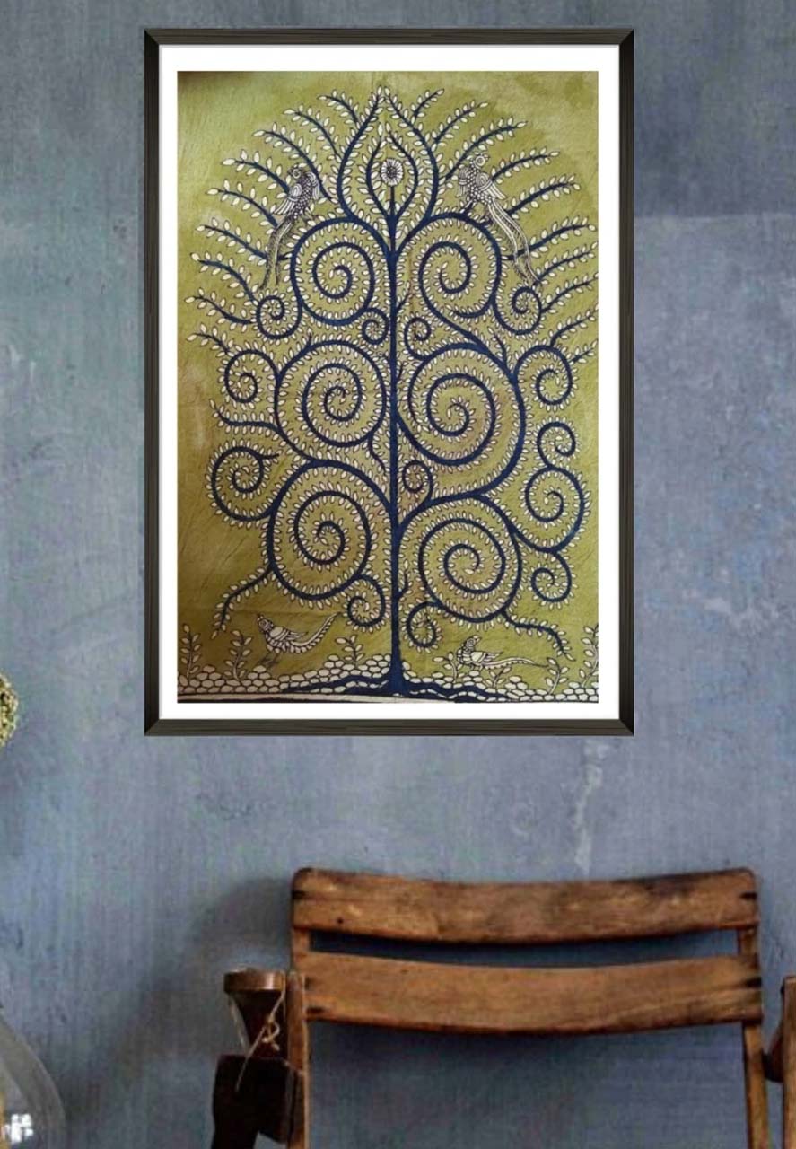 Tree of Life Mata ni Pachedi painting for sale