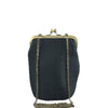 A STROLL THROUGH THE SPOKEN FOREST,BLACK SILK CLUTCH-