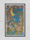 Anand Shayanam: Kalamkari Painting by Harinath.N for sale