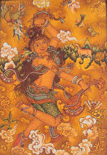 Buy Apsara, Kerala Mural Painting by V.M Jijulal