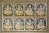 Ashta Lakshmi: Pattachitra painting by Gitanjali Das