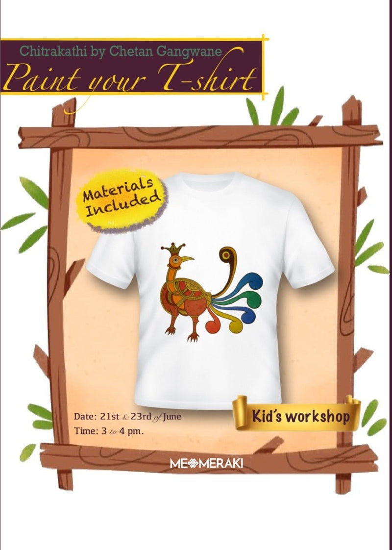 t-shirt painting workshop