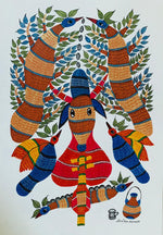 Buy Badadev Pakshi Gond artwork