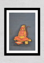 Hanuman Bikaner Art Print by Mahaveer Swami