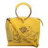 Be Like Lotus (Yellow Wristlet)-