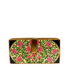 Be Like Lotus, rectangle wood clutch-