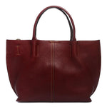 Maroon Top Grain Leather Bag