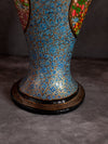 Blue Paper Mache Vase by Riyaz