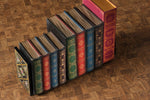 Bookends, handpainted in Ganjifa art style-