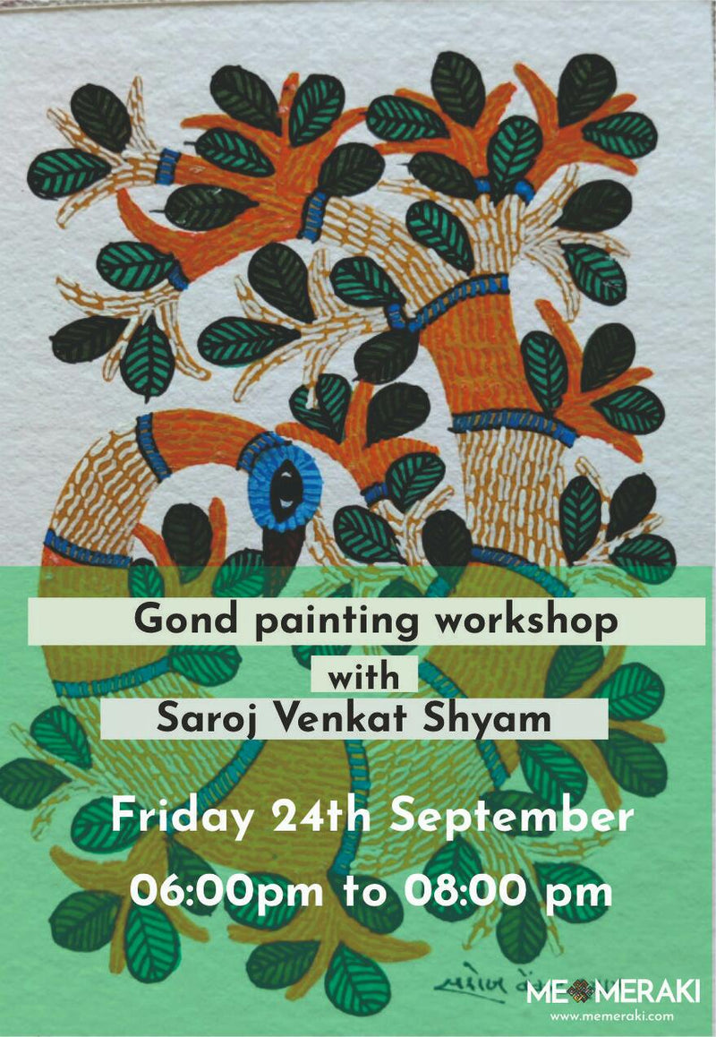 Gond Artwork by Saroj Venkat Shyam