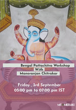 Bengal Pattachitra Artwork by Manoranjan Chitrakar