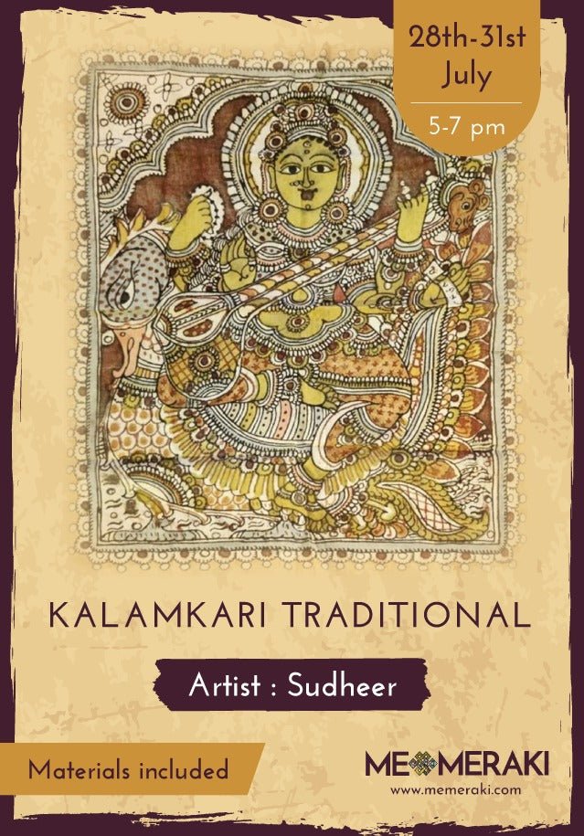 Kalamkari workshop live