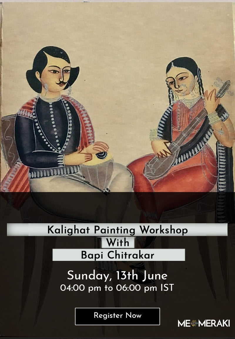 Kalighat Artwork by Bapi Chitrakar