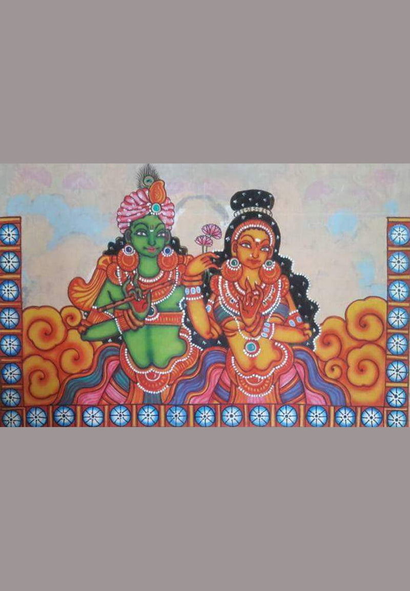 Kerala Mural Artwork