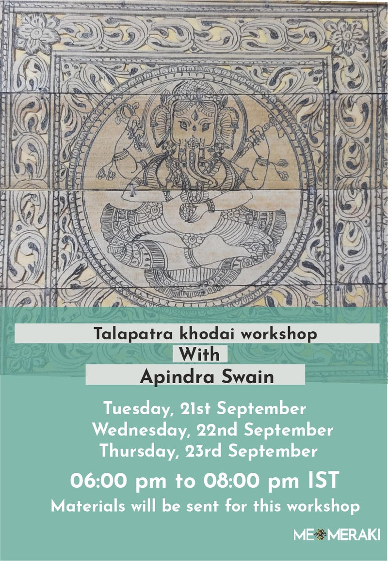 Talapatra Khodai Artwork by Apindra Swain