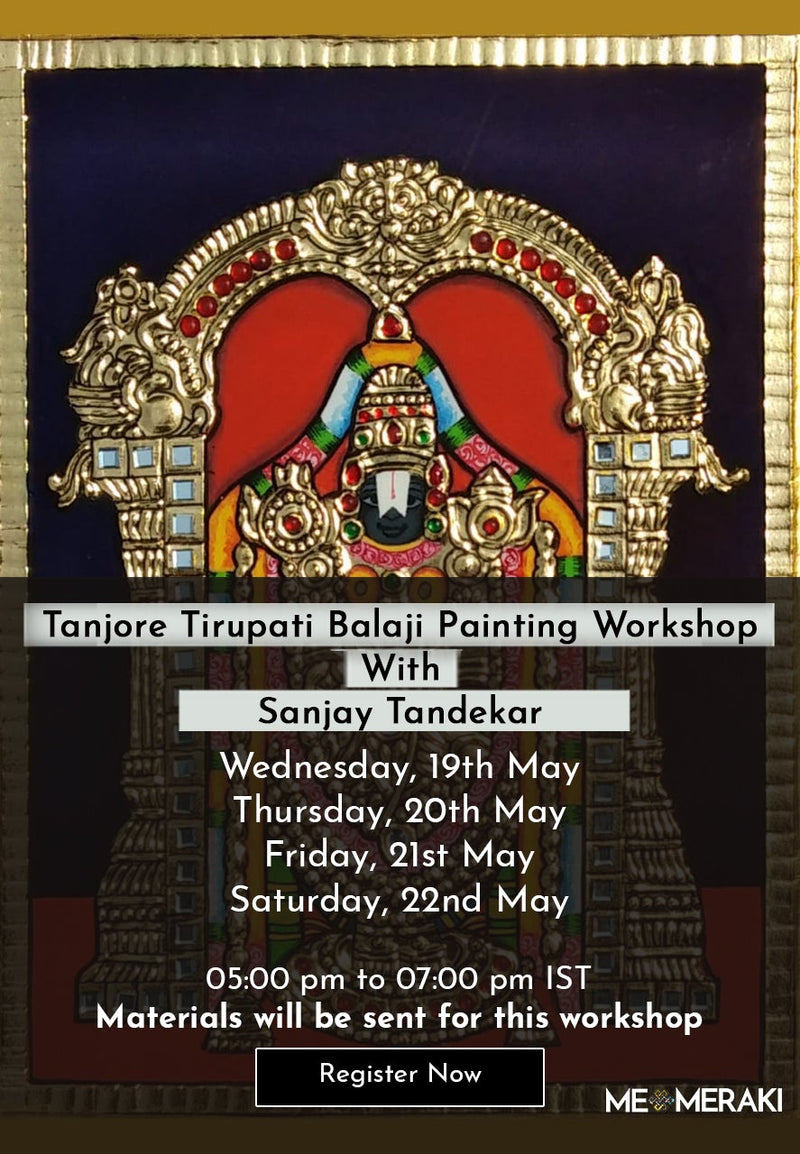 Tanjore Art Workshop with Sanjay Tandekar