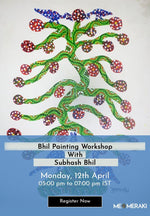 Bhil Artwork Workshop by Subhash Bhil 