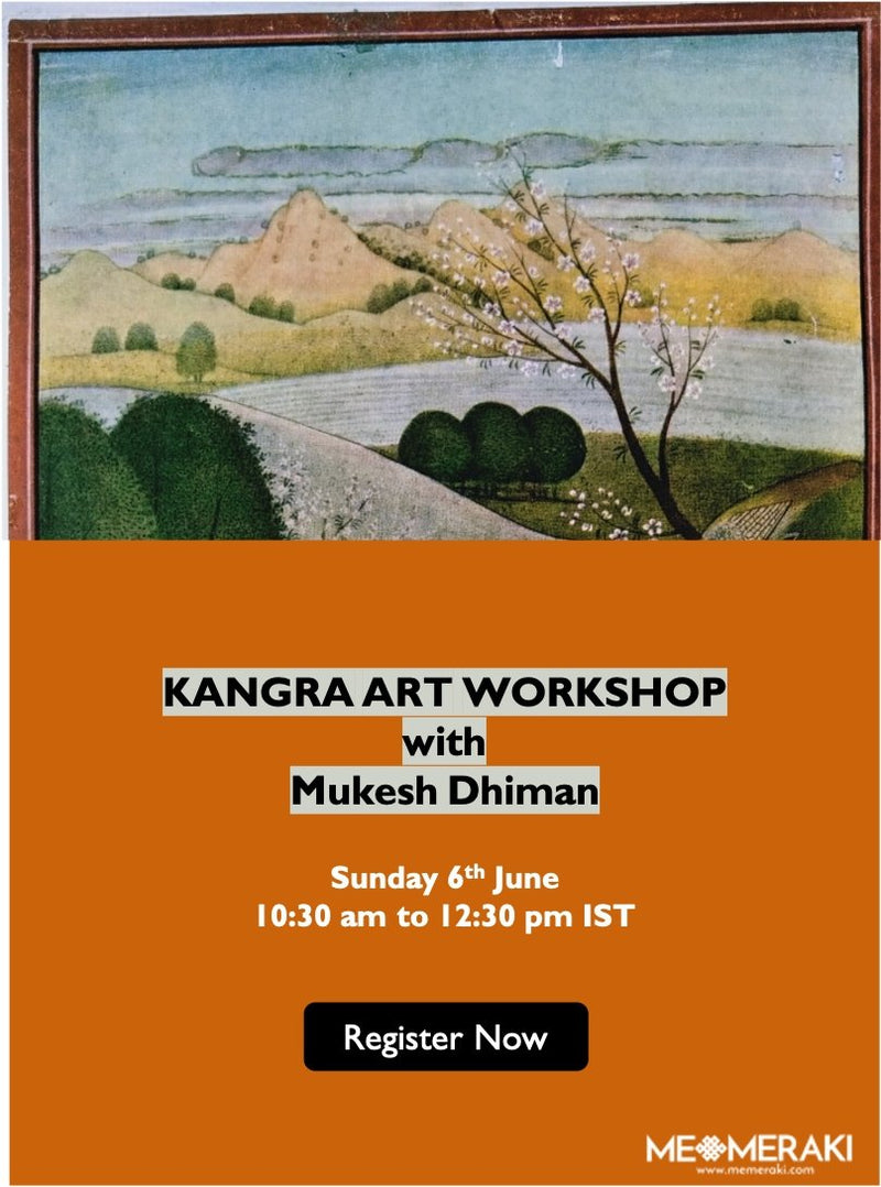 Kangra Artwork by Mukesh Kumar Dhiman