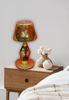 Camel leather lampshade : Sunahari Manovati or Gold Embossing Work From USTA KALA by Javed Hassan-