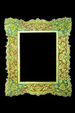 Charismatic Wooden Photo Frame: Usta Kala by Javed Hassan