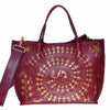 Circle of Life, Maroon Tote-