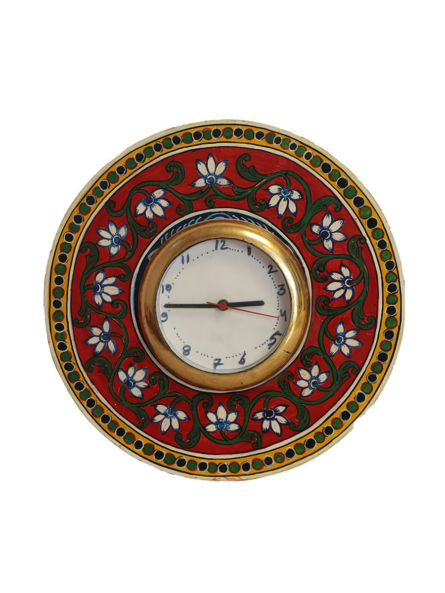 Clock Kavad Painting by Dwarka Prasad