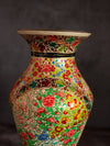 Colourful Paper Mache Vase by Riyaz