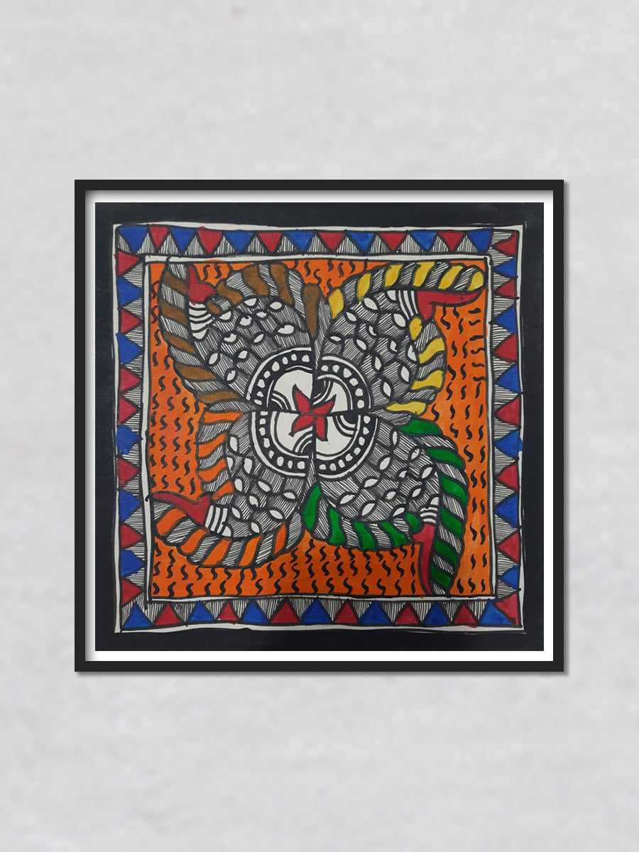 Fish Madhubani Painting by Priti Karn