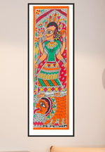 BUY ONLINE DURGA, MADHUBANI PAINTING BY PRATIMA BHARTI