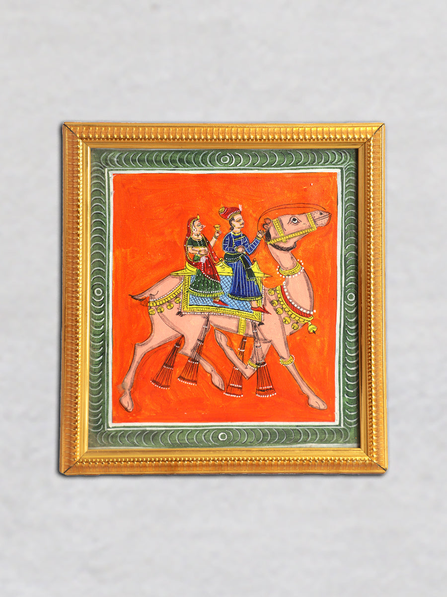 Dhola Maru Kavad Painting by Dwarka Prasad