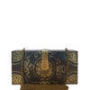 FLOWERS, Rectangle wood clutch-Women's Wood Clutch