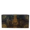 FLOWERS, Rectangle wood clutch-Women's Wood Clutch