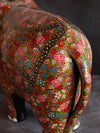 Floral Paper Mache Elephant by Riyaz Khan