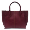 Flowers, Maroon Tote-