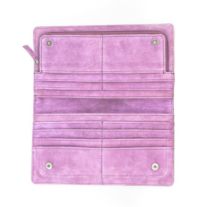 Flowers (Purple wallet)-