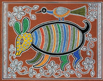 Buy Rabbit Mandana Painting by Dinesh Soni