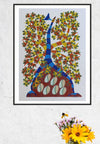 Handpainted gond art