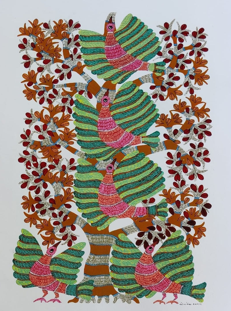 Famous Gond folk Art