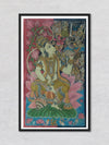 Hanuman Leela: Kalamkari Painting by Harinath.N for sale